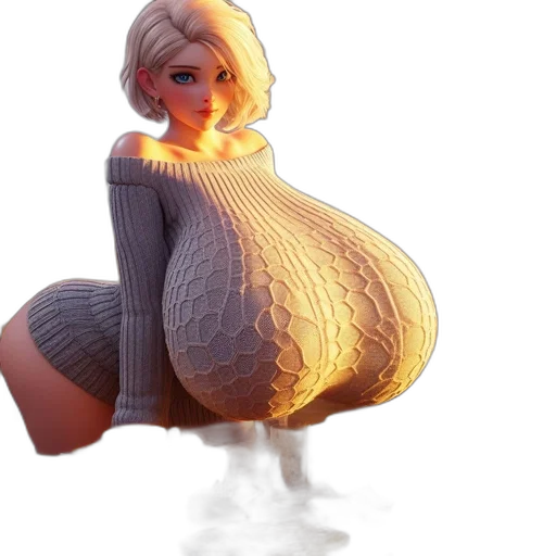 dress, jacket, robot, creature transparent PNG cut-out