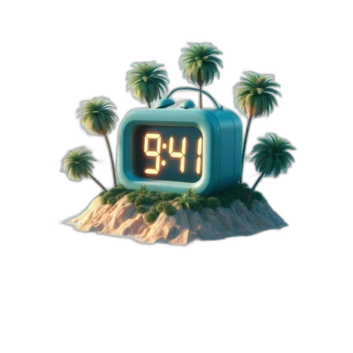 hat, 3d render, vaporwave, concept art transparent PNG cut-out