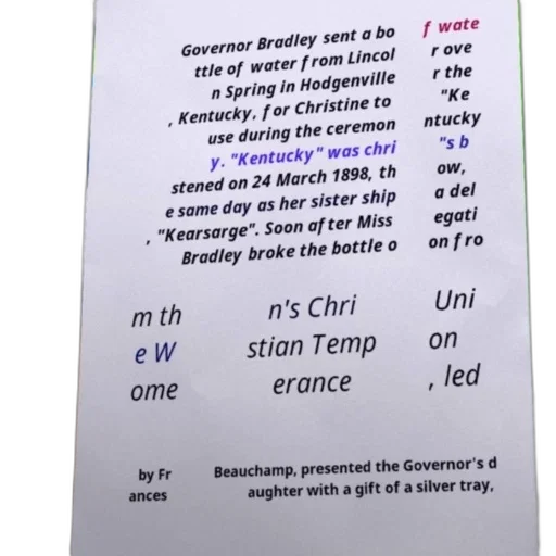 governor, bradley, sent, bottle transparent PNG cut-out