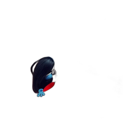 robot, creature, hair, dress transparent PNG cut-out