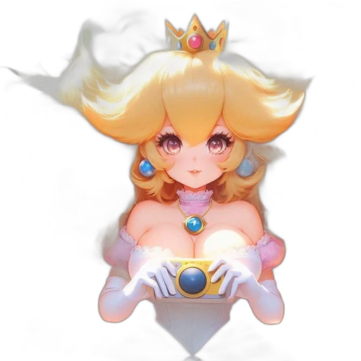 crown, jewelry, staff, dress transparent PNG cut-out
