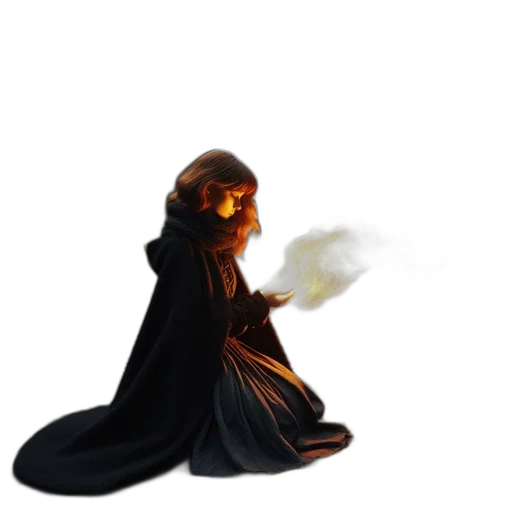mask, staff, weapon, creature transparent PNG cut-out