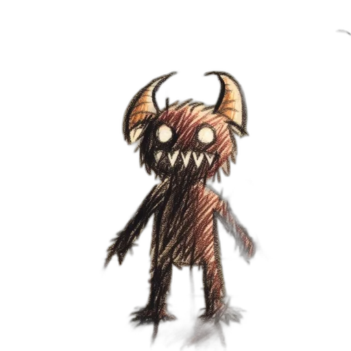 creature, animal, mask, staff transparent PNG cut-out