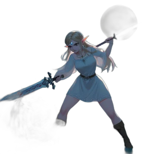 staff, sword, weapon, concept art transparent PNG cut-out