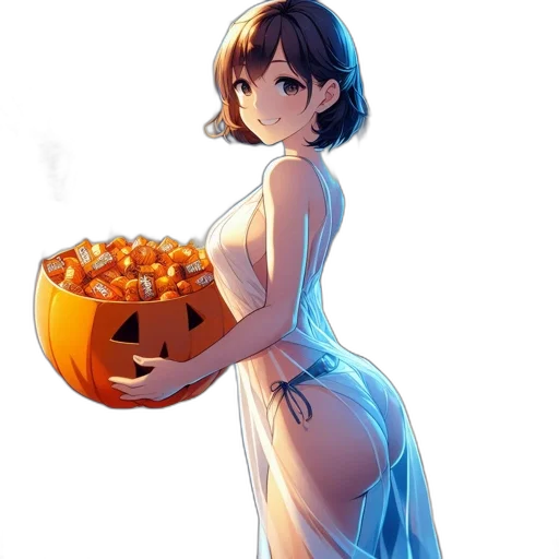 dress, food, robot, pixel art transparent PNG cut-out
