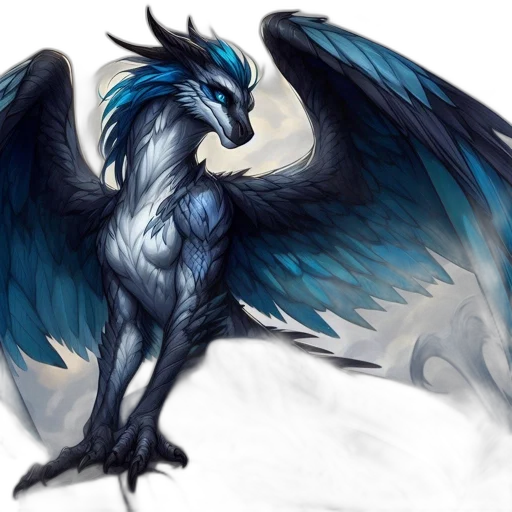 dragon, creature, animal, fantasy art transparent PNG cut-out