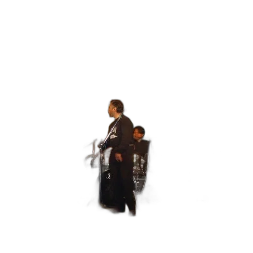 staff, jacket, robot, umbrella transparent PNG cut-out