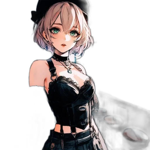 dress, staff, mask, jacket transparent PNG cut-out