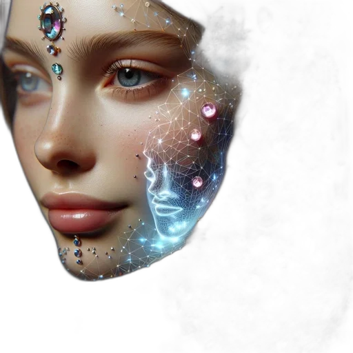 jewelry, face, mask, crown transparent PNG cut-out