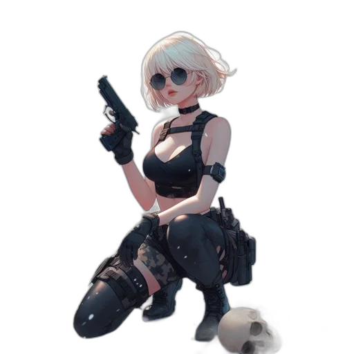 weapon, staff, robot, concept art transparent PNG cut-out