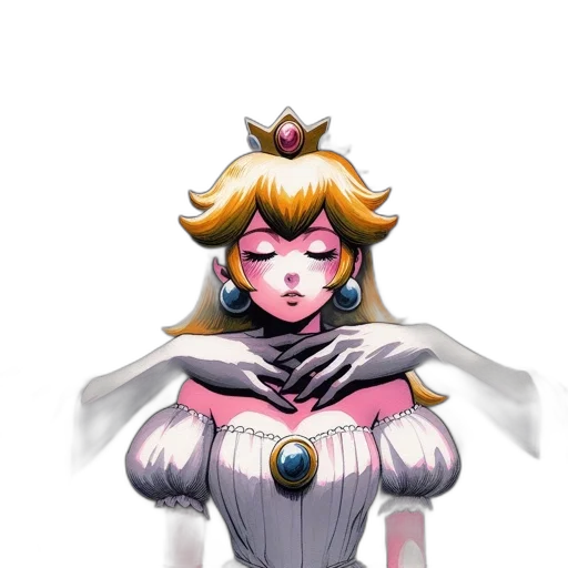 crown, dress, staff, mask transparent PNG cut-out