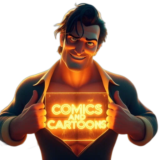 comic book art, cartoon, concept art, fantasy art transparent PNG cut-out