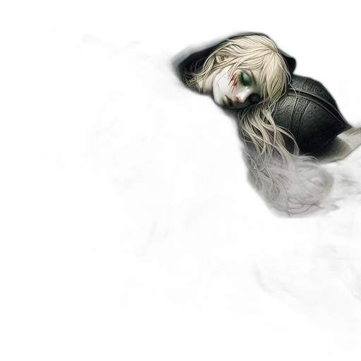 mask, hair, creature, dragon transparent PNG cut-out