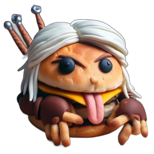 food, creature, animal, face transparent PNG cut-out