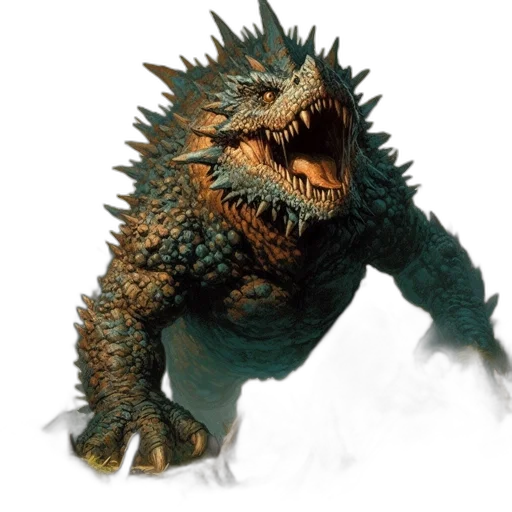 dragon, creature, animal, face transparent PNG cut-out