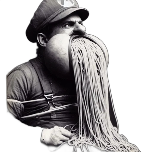 mask, staff, food, hat transparent PNG cut-out