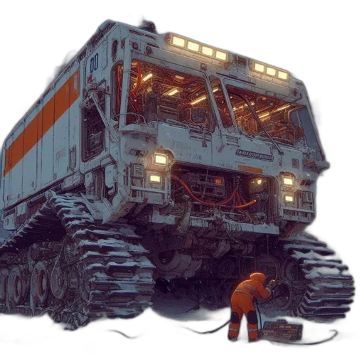 robot, weapon, car, creature transparent PNG cut-out