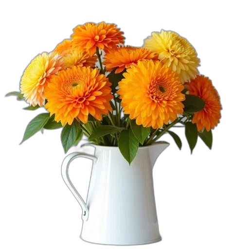 flower, crown, photorealistic, 3d render transparent PNG cut-out