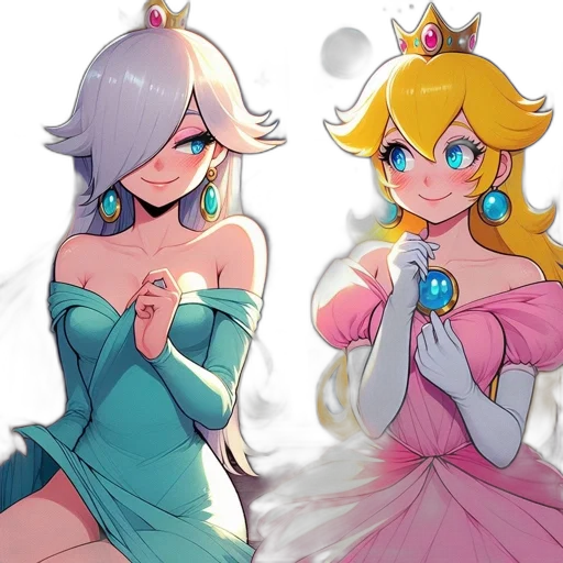 crown, dress, jewelry, concept art transparent PNG cut-out