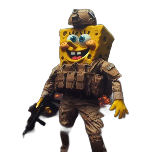 weapon, animal, creature, robot transparent PNG cut-out