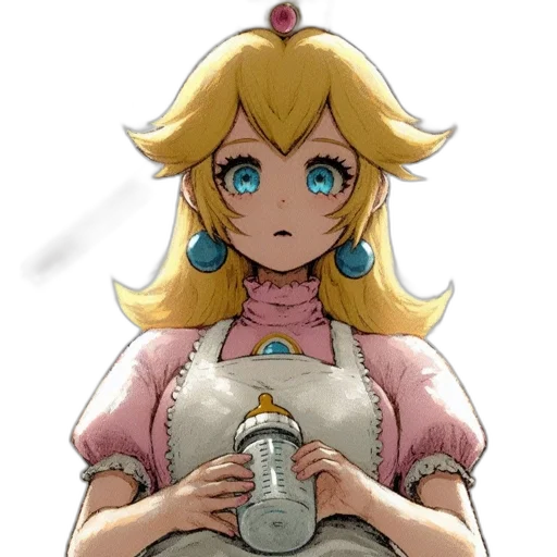 dress, bottle, staff, weapon transparent PNG cut-out
