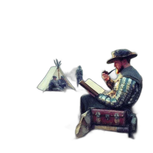 hat, robot, umbrella, shoes transparent PNG cut-out