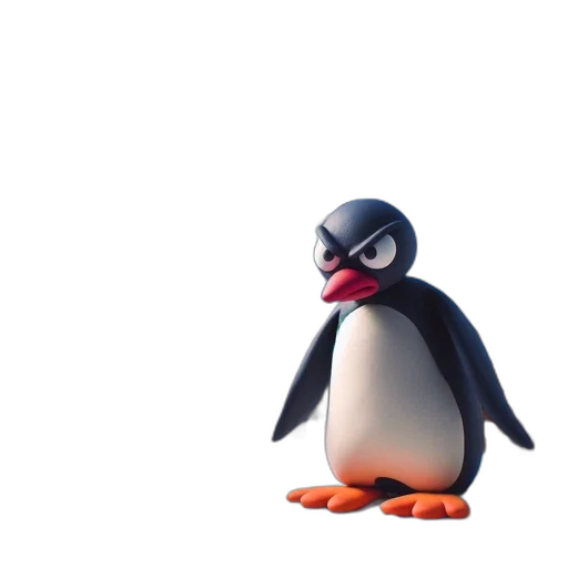 animal, creature, staff, 3d render transparent PNG cut-out