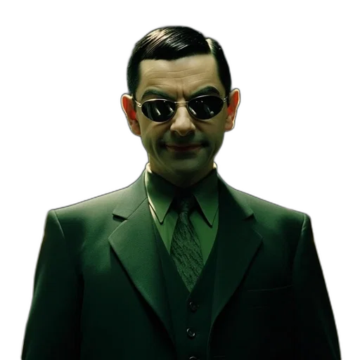 face, jacket, mask, staff transparent PNG cut-out