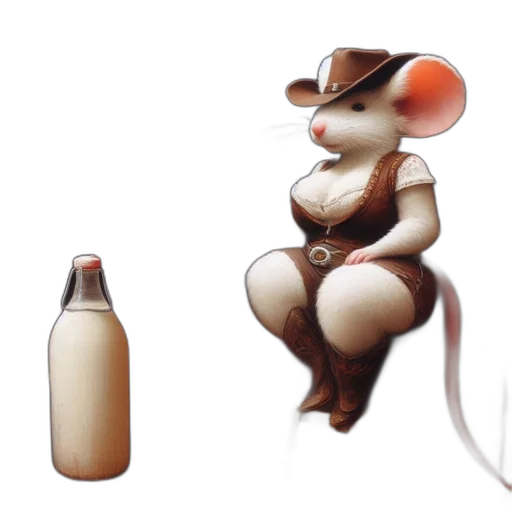 bottle, concept art, 3d render, pixel art transparent PNG cut-out