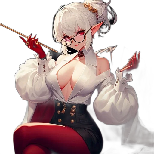 staff, weapon, dress, jacket transparent PNG cut-out