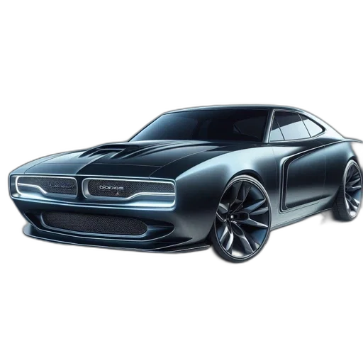 car, photorealistic, 3d render, concept art transparent PNG cut-out