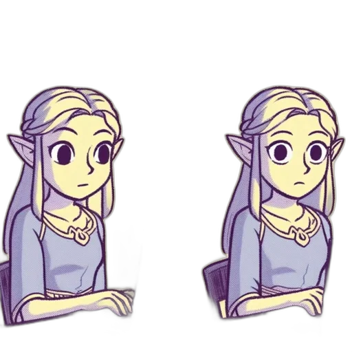 face, pixel art, concept art, fantasy art transparent PNG cut-out