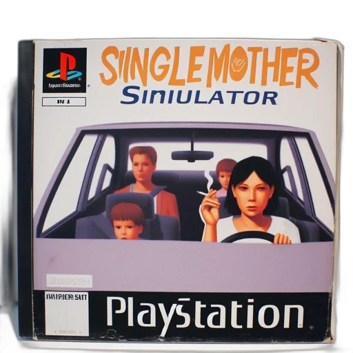 car, 3d render, ps4, game transparent PNG cut-out