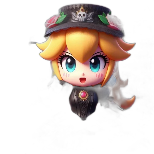 crown, staff, hat, face transparent PNG cut-out