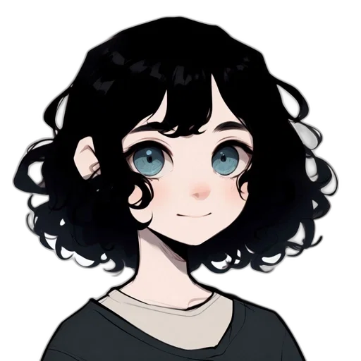 face, staff, hair, creature transparent PNG cut-out