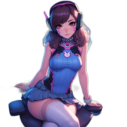 dress, robot, staff, weapon transparent PNG cut-out