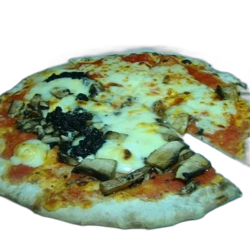 food, 3d render, photorealistic, pizza transparent PNG cut-out