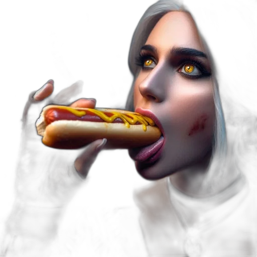 food, face, creature, concept art transparent PNG cut-out