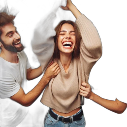 hair, jacket, photorealistic, concept art transparent PNG cut-out