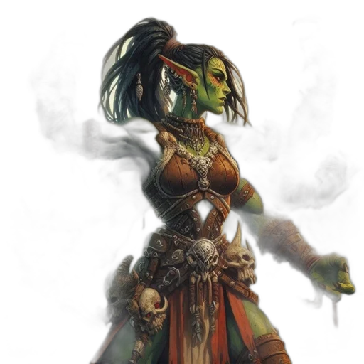 staff, mask, dragon, face transparent PNG cut-out