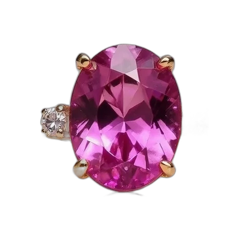 jewelry, crown, amethzo, pink transparent PNG cut-out