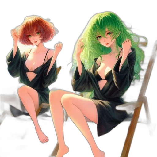 dress, pixel art, concept art, anime transparent PNG cut-out