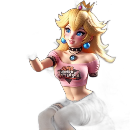 dress, crown, weapon, staff transparent PNG cut-out