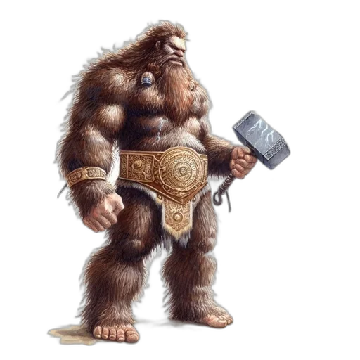 staff, animal, fantasy art, concept art transparent PNG cut-out