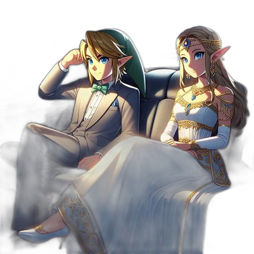 dress, crown, furniture, concept art transparent PNG cut-out