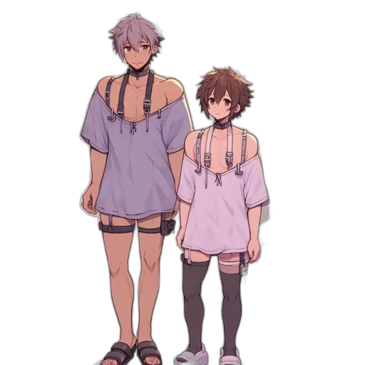 dress, anime, concept art, pixel art transparent PNG cut-out