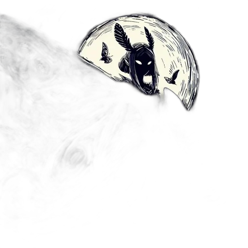 mask, dragon, weapon, creature transparent PNG cut-out