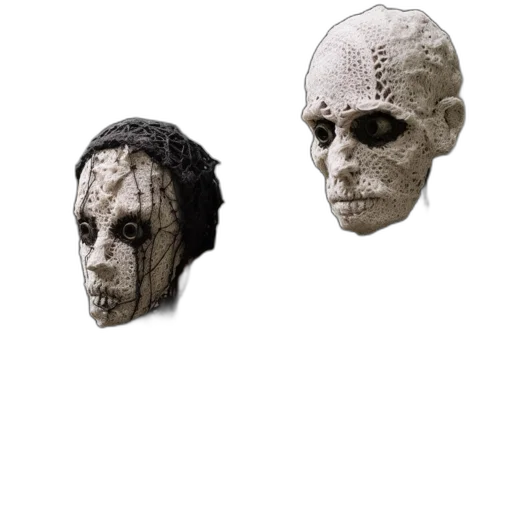 mask, face, creature, concept art transparent PNG cut-out