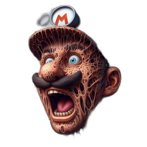 creature, mask, face, hat transparent PNG cut-out