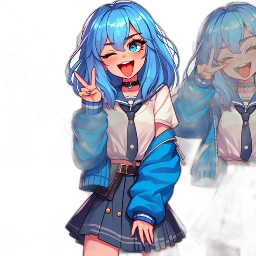 jacket, robot, dress, creature transparent PNG cut-out